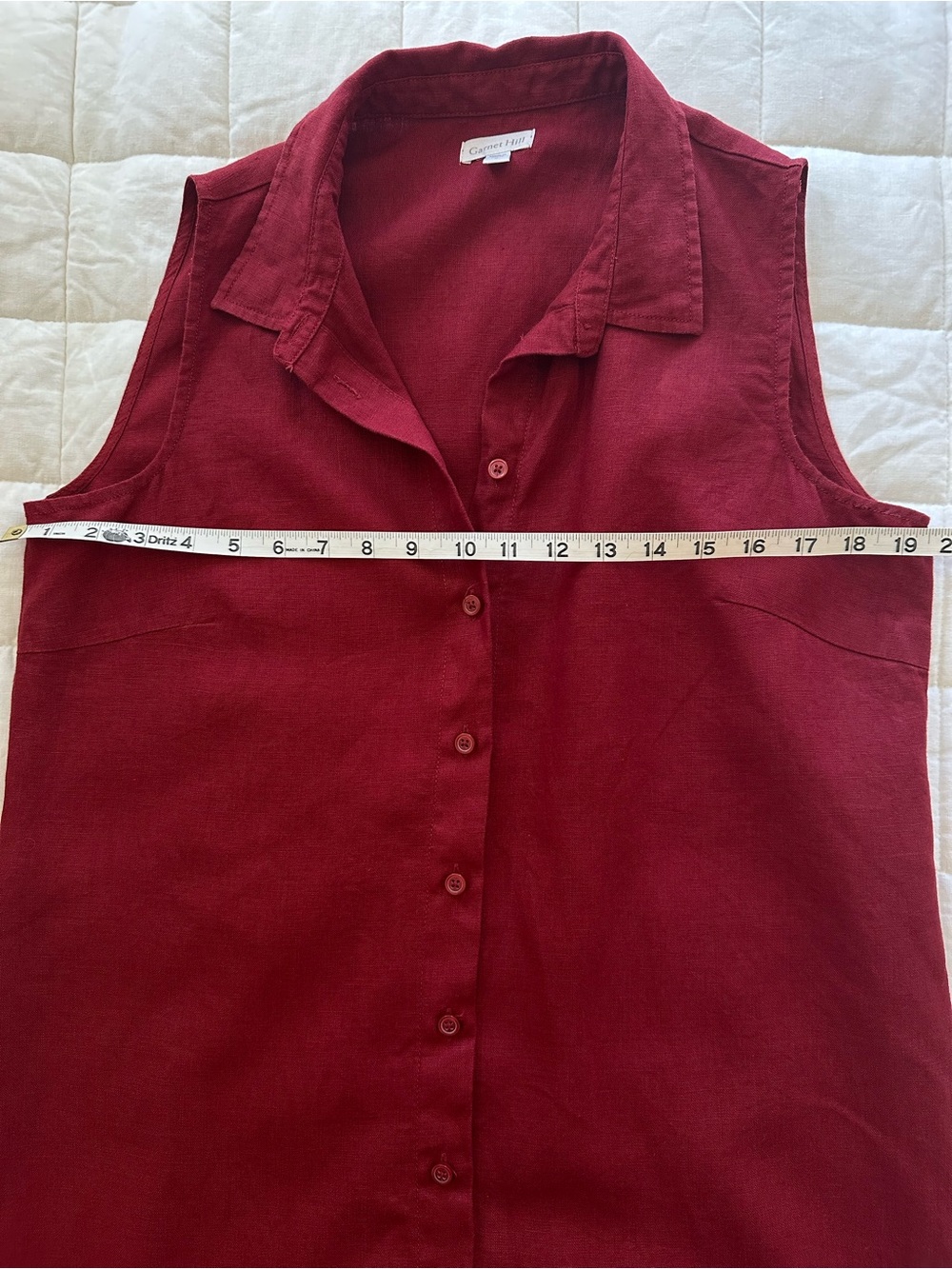 Garnet Hill Classic Linen Shirt Dress
Never Worn - Picture 6 of 6